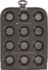 Masterclass Törtchenform Master Class Für 12 Stück 25X20Cm, Karbonstahl, Grau, 28 X 18 X 18 Cm Matrite si tavi pentru copt Naty Shop