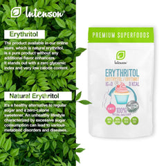 Eritritol - Alternativă naturală de zahăr, 2 Kg Indulcitori Naty Shop