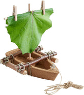 HABA Terra Kids Korkboot-Bausatz – DIY-Set zum Bauen & Gestalten eines schwimmfähigen Boots, mit Anleitung, ab 6 Jahren – 1304244001