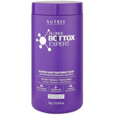 BLONDE BONDOX HAIR TREATMENT 1kg Professional Purple Heat Mask - Olive Oil - repară elasticitatea și flexibilitatea părului, înmoaie, hidratează și adaugă strălucire Masca de par Naty Shop Titlu implicit