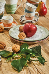 Serviciu de masă Sienna pentru 6 persoane, 18 piese, porțelan, multicolor