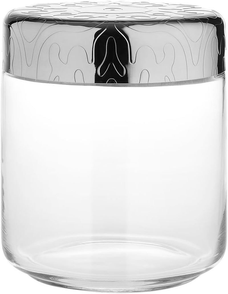 Alessi MW21/75 Borcan de bucătărie din sticlă îmbrăcată 75 cl Cutii depozitare alimente Naty Shop 75 Cl