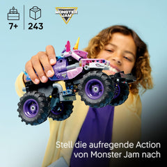 LEGO Technic Monster Jam Sparkle Smash mit Rückziehmotor - Technic Monstertruck & Einhorn Monster Truck Spielzeug - Kreatives Geschenk ab 7 Jahren für Kinder, Mädchen & Jungen - 42220