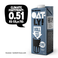 Oatly Haferdrink 2,8% Fett - Packung mit 6 (6 x 1 Liter)