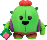 Bizak Brawl Stars 64116011 Pachet de figurine de acțiune 1 în cutie, Figurine Spike, Multiplayer, Combat Player, Mobil, 11 Cm Action figures Naty Shop Titlu implicit