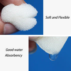 50 de bucăți de bureți hidroponici de 32 * 30 mm, propagare din vată de rocă, sistem hidroponic, bloc de burete de propagare, bureți de răsaduri, sistem hidroponic de seră, pentru cultivarea răsadurilor de legume și flori