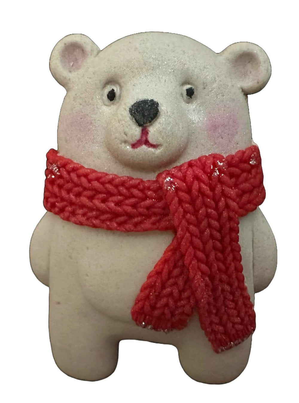 Decoratiune comestibila din zahar, ursulet bej Nati Shop