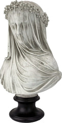Design Toscano statuie bust fecioară voalată, dimensiuni: 22.8 cm x15.2 cm x35.5 cm Statuete si sculpturi Naty Shop