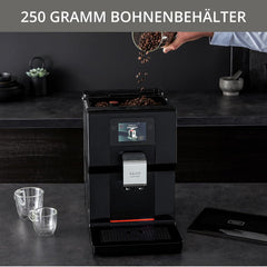 Espressor complet automat Krups Intuition Preference cu funcționare similară cu cea a unui smartphone, ecran tactil color de 3,5", tehnologie Smart Slide, sistem de iluminare intuitiv, 11 băuturi, recipient pentru lapte, EA873810