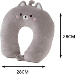 Pernă pentru gât 2 în 1 Pernă pentru gât în formă de U Pernă pentru tetieră Pernă de sprijin pentru gât Suport pentru gât, pernă pentru gât Deformare Pentru animale de pluș Pentru camping, drumeții, mașină, avion Perne ortopedice cervicale Naty Shop