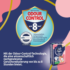 Safe Nights Girl, chiloți absorbanți de noapte pentru fete cu vârsta cuprinsă între 8 și 16 ani (30-50 kg), 14 bucăți