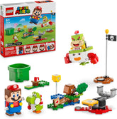 LEGO Super Mario Adventure cu Mario interactiv, set cu cărucior de clovn junior, Yoshi de jucărie, cadou Nintendo pentru băieți, fete și gameri de la 6 ani 71439 Seturi de constructie Besuche den LEGO-Store Titlu implicit