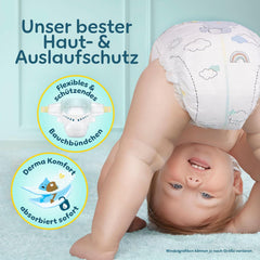Pampers Premium Protection mărimea 6, 144 scutece, 13 kg-18 kg, protecția noastră numărul 1 împotriva pielii și scurgerilor