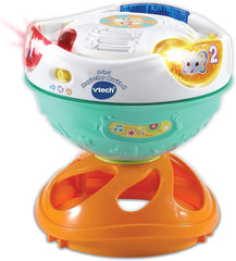 Vtech Baby 3-in-1 Magic Music Ball Jucărie interactivă pentru copii care se mișcă singură și redă muzică Pentru copii cu vârsta cuprinsă între 9-36 luni, colorată Jucarii Bebe Naty Shop