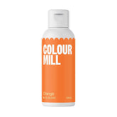 Colorant alimentar pe bază de ulei de portocale Colour Mill - Colorant alimentar pentru ciocolată, fondant, brioșe, prăjituri, copt, macaroane - Colorant alimentar pentru decorarea torturilor - 100 ml