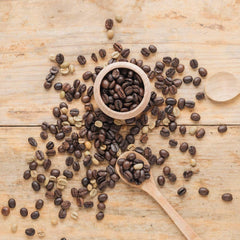 Legendary Und Carracci einste Komposition der besten Arabica 100% Kaffee-Bohnen gemahlen 1kg (SALSA DECA)