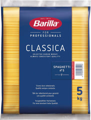 Paste Spaghete din Grâu Dur Barilla nr. 5 – Pachet de 1 (1x5kg)