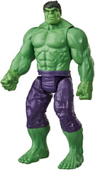 Hasbro E74755L2 Marvel Avengers Titan Hero Series Blast Gear Deluxe Hulk Action Figure, jucărie mare de 30 cm, inspirată din benzile desenate Marvel, pentru copii cu vârsta peste 4 ani Action figures Naty Shop Titlu implicit