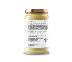 Cibo Bio Ghee 500g – Milch aus Parma & Reggio Emilia – Hergestellt in Italien – Weidekühe – Rauchpunkt 250°C – Aus Zentrifugensahne