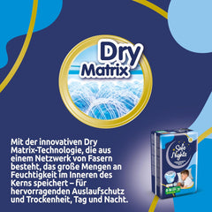 Safe Nights Boy, chiloți de noapte pentru vârste 8-16 ani (30-50 kg), 84 bucăți