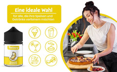 Aromă alimentară Twizzy Banana - 60 ml - Aromă intensă - Ideală pentru coacere Arome Naty Shop