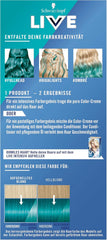 Schwarzkopf LIVE Ultra Brights Semi-Permanent Hair Colour 097 Mermaid (3 x 80 ml), colorare pentru rezultate intense sau culori pastelate, rezistă la 12-15 spălări, cu balsam de îngrijire Vopsea pentru par Naty Shop