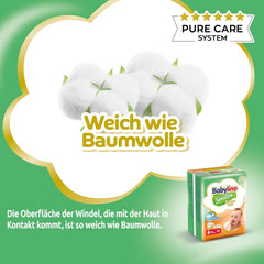 Scutece pentru bebeluși Sensitive mărimea 4, Maxi (8-13 kg), 20 bucăți