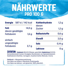 Alpro Cooking Soya – Vegane Kochcreme aus Soya mit neutralem Geschmack für heiße und kalte Gerichte – 15 x 250 ml
