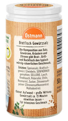 Ostmann Gewürze - Bratfisch Gewürzsalz | Nachfüllbare & recyclebare Verpackung | 50 g in der Streudose