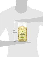 Fulgi mari de ovăz organici, 500g