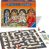 Ravensburger 22474 Labirintul Maeștrilor - Versiunea master a labirintului nebun pentru 2-4 jucători cu vârsta de 9 ani și peste
