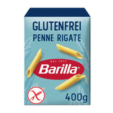 Paste Penne Rigate Barilla fără gluten, din orez și porumb – 1 pachet (1 x 400g)