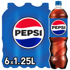 Pepsi Cola, Original, set 6 x 1,25 litri Bauturi fara alcool Naty Shop 6 x 1,25 litri Versiunea Noua