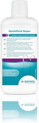 BAYROL Quickflock Super 1 L - Floculant lichid pentru filtre de nisip pentru piscină - Efect de clarificare foarte rapid pentru apa tulbure din piscină - Purificator de apă pentru piscină - Agent de curățare pentru clarificator de piscină