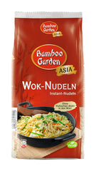Bamboo Garden - Tăiței Wok | Tăiței instant cu ou | Se amestecă, nu necesită pre-gătire | Pentru preparate asiatice la wok | 250 g într-o pungă