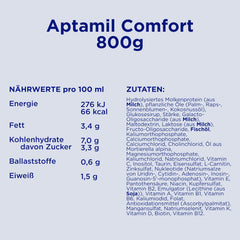 Aptamil Comfort - Formulă specială de la naștere - 1 x 800 g