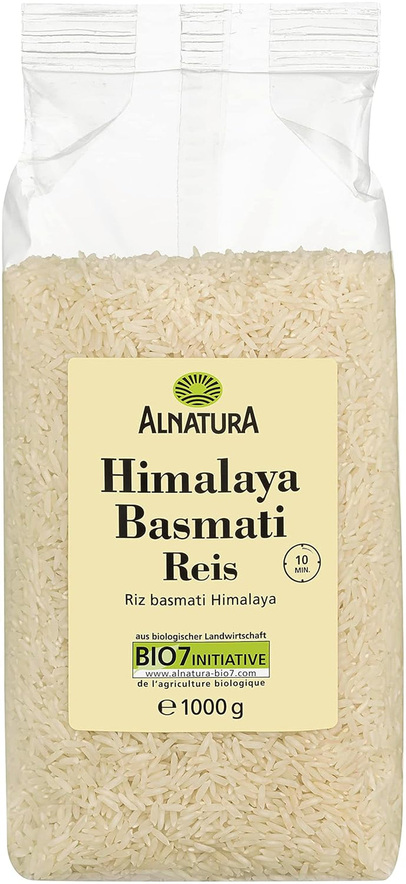 Orez Basmati alb organic din Himalaya, 1 kg