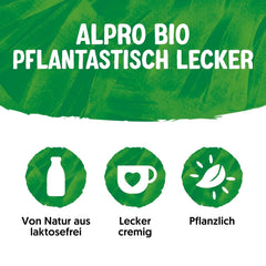 Alpro Bio Cooking Soya – Vegane Bio-Kochcreme – 15 x 250 ml