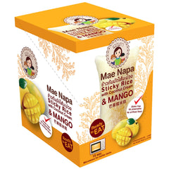- Orez lipicios cu nucă de cocos și mango - (6 x 80 g)