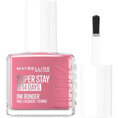 Oja Maybelline New York, culori intense și pigmentate, de lungă durată, întărește unghiile deteriorate, Superstay Ink Bonder, nuanță: Iced Iris 956, 12 ml