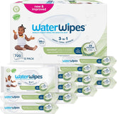 Șervețele umede WaterWipes Sensitive+ pentru bebeluși și copii mici, 720 bucăți (12 pachete), curățare 3 în 1, îngrijire, protecție, 99,9% apă, curățare texturată, fără parfum