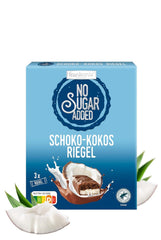 frankonia CIOCOLATĂ FĂRĂ ZAHĂR ADĂUGAT batoane de ciocolată și nucă de cocos, 100 g (3x33 g)