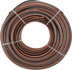 Furtun de grădină Gardena Clorură de polivinil (PVC), Comfort HighFLEX 19 mm (3/4 inch), 50 m: Furtun de grădină cu profil Power-Grip, presiune de spargere de 30 bar, foarte flexibil, stabil dimensional, rezistent la UV, ambalat (18085-20)