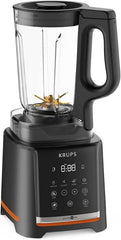 Krups Highspeed- Standmixer Infinymix KB9158 | 1600 W | 5 Automatische Programme + Manuelle Einstellung | Tritanbehälter | Inkl. Rezeptheft | Smoothies, Shakes, Crushed Ice | Schwarz Bucatarie Naty Shop