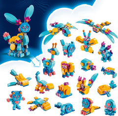 LEGO Dreamzzz Bunchus Creative Animal Adventures, iepuraș de jucărie pentru copii, 20-In-1 Fantasy Playset cu Minifigure Izzie, cadou pentru fete și băieți de la 7 ani 71488 Seturi de constructie Besuche den LEGO-Store