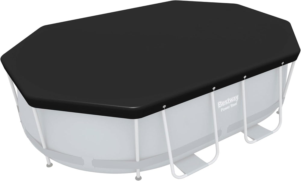 Prelată Bestway din PVC 305 x 184 cm, neagră, ovală