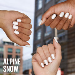 Oja Maybelline New York Super Stay Ink Bonder 940 Alpine Snow – ojă de lungă durată pentru unghii puternice și culoare intensă, 12,3 ml