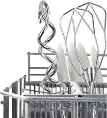 Bosch Handrührer Home Professional Styline MFQ4980B, 5 Stufen, 2 Edelstahl Rührbesen- Und Knethaken, Mixstab Edelstahl, Universalzerkleinerer, 850 W, Schwarz/Dark Silver Bucatarie Naty Shop