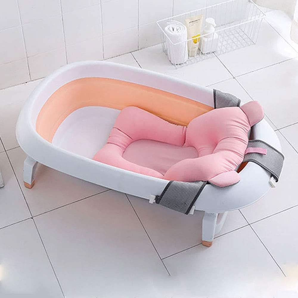 Pernă de sprijin pentru baie pentru bebeluși, previne alunecarea, moale, uscare rapidă, reglabilă Mama si Copilul Naty Shop