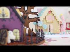 0255158 Set de fursecuri cu ciocolată pentru Halloween Gheare de ciocolată, fabricate din plastic, pentru realizarea ușoară a fursecurilor cu farfurie de ciocolată personalizată, pachet de 2.